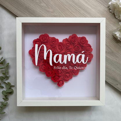 Cuadro corazón Mamá