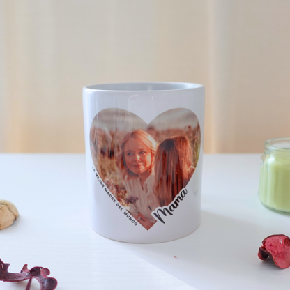 Taza 'Corazón Mamá'